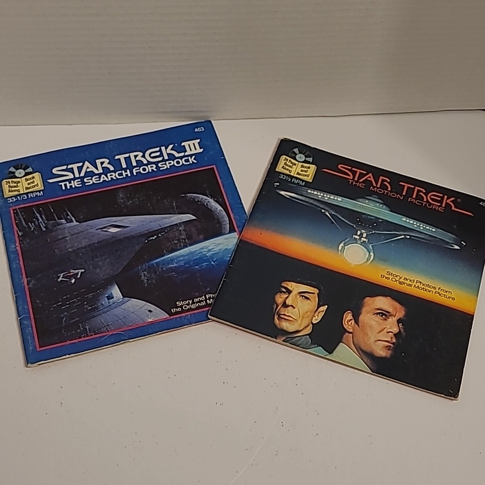 1980's Star Trek Vinyl Records